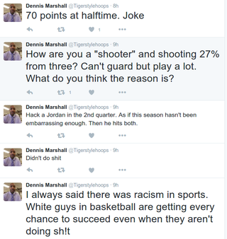 Illustration for article titled Kendall Marshall's Dad Thinks The Sixers Are Racist And A Joke